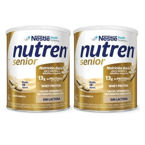 2X Nutren Senior Vainilla 740G