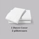 thumbnail image 4 of Hazbin -Hotel -3 Piece- Bedding Set Printed-Duvet Cover Set- Printed Bed Comforter -Cover Quilt -Covers with Pillowcases for -Your Own- Bedroom No Quilt, 4 of 5