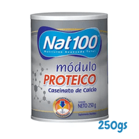 Suplemento Nat100 Modulo Proteico 250 Gr Caseinato De Calcio