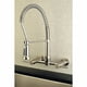 thumbnail image 3 of Grifo de cocina Kingston Brass Concord GS8188DL de níquel cepillado, 3 of 6