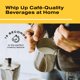 thumbnail image 5 of Dispositivo eléctrico portátil Milk Frother Bean Envy con soporte, color azul, 5 of 9