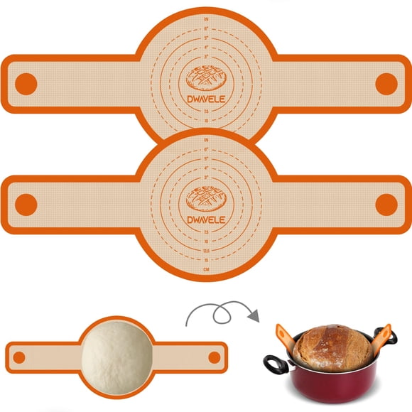 Juego de eslingas para pan Koolstuffs, de silicona, antiadherentes, fáciles de limpiar