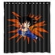 thumbnail image 1 of Cortina de ducha de Anime Dragon Ball Z Goku, juego de cortina de baño con ganchos, tamaño 60 x 72 pulgadas, 1 of 3