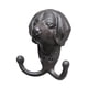 thumbnail image 4 of Figura De Cabeza De Animal Con Ganchos De Pared Para El Pasillo, Resistente Percha Para Llaves, Batas, 4 of 5