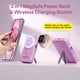 thumbnail image 2 of Cargador portátil LUCKYFELLOW inalámbrico de 10000 mAh con soporte iWatch, 2 of 9