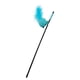 thumbnail image 5 of Cat Teaser Wand Toy Playing Dog Training Puppy Interactive Cat Feather Toys Blue, 5 of 5
