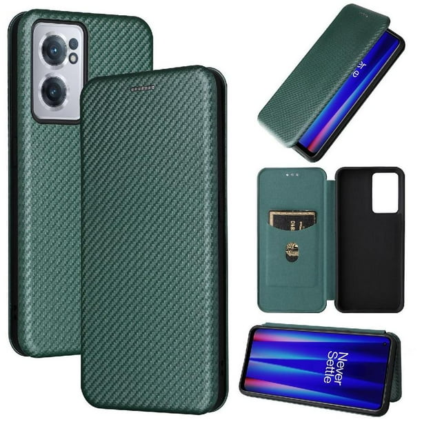Funda Flip para FOXDOCK OnePlus NORD CE2 - Funda magnética de negocios, funda protectora delgada
