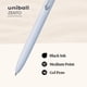 thumbnail image 3 of Bolígrafo Uni-ball Zento Gel Ink Rollerball de 0,7 mm 12, color negro, 3 of 7