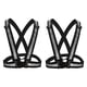 thumbnail image 2 of Chaleco Reflectante De Visibilidad De Seguridad Ajustable De 2 Piezas Negro, 2 of 5