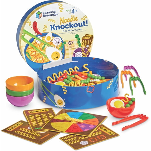 Juego Motricidad Fina Learning Resources Noodle Knockout 67pzs