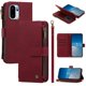 thumbnail image 1 of Funda Cartera para OnePlus 15R con Cremallera y Ranuras, Rojo, 1 of 6