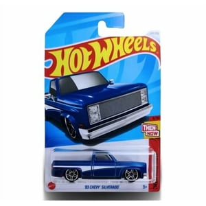 Modelo Hot Wheels 83 Chevy Silverado Blue 1:64