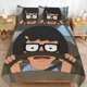 thumbnail image 1 of Bob's Burgers Tina Duvet Cover Set 3 Piece Bedding Set Double Sided Printing Decorative Comforter Cover Set, 1 of 5