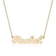 thumbnail image 1 of Collar Rachel Placa Personalizada Chapada En Oro 14k Para Mujeres, 1 of 7