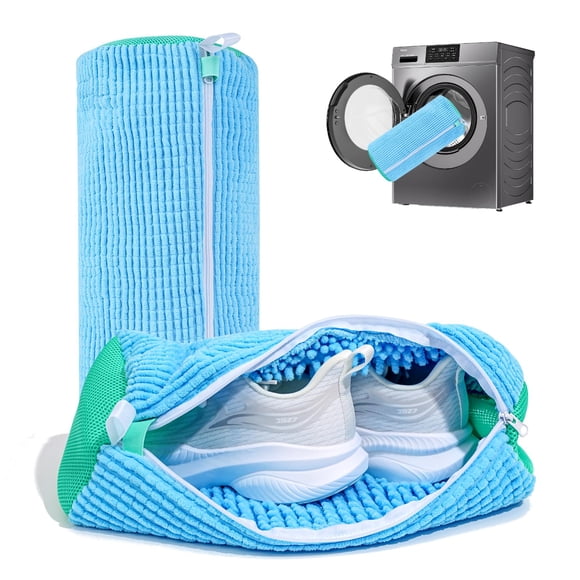 Bolsa NMQHPA para lavadora de zapatos, 2 unidades, color azul