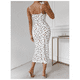 thumbnail image 4 of Vestido De Mujer Maxi Largo Estampado Floral Anudado Tirantes, 4 of 4