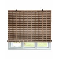 Genérico - Cortina Bambú Persiana Bicolor 120X150 Cm Roller Con Diseños
