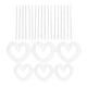 thumbnail image 2 of Marco De Corona De Flores, Soporte Para Arreglos Florales Para San Valentín, Cumpleaños De Primavera, 6 Corazones Pequeños Y Grandes, 2 of 5