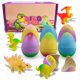 thumbnail image 1 of Yaxuan Juguetes de 6 Huevos Sorpresa de Dinosaurio para Eclosionar, 1 of 6