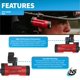 thumbnail image 3 of Linterna Nightstick XPP-5465R Forge™ Roja, 3 of 7