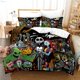 thumbnail image 1 of Nightmare Before Christmas Duvet Cover Pillowcase Jack Sally Bedding Set 3D Printed Duvet Cover Pillowcase Boy Girl Bed Sheets, 1 of 5