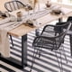 thumbnail image 2 of Silla Comedor con Brazo Terraza Ratan Creta Negro, 2 of 7