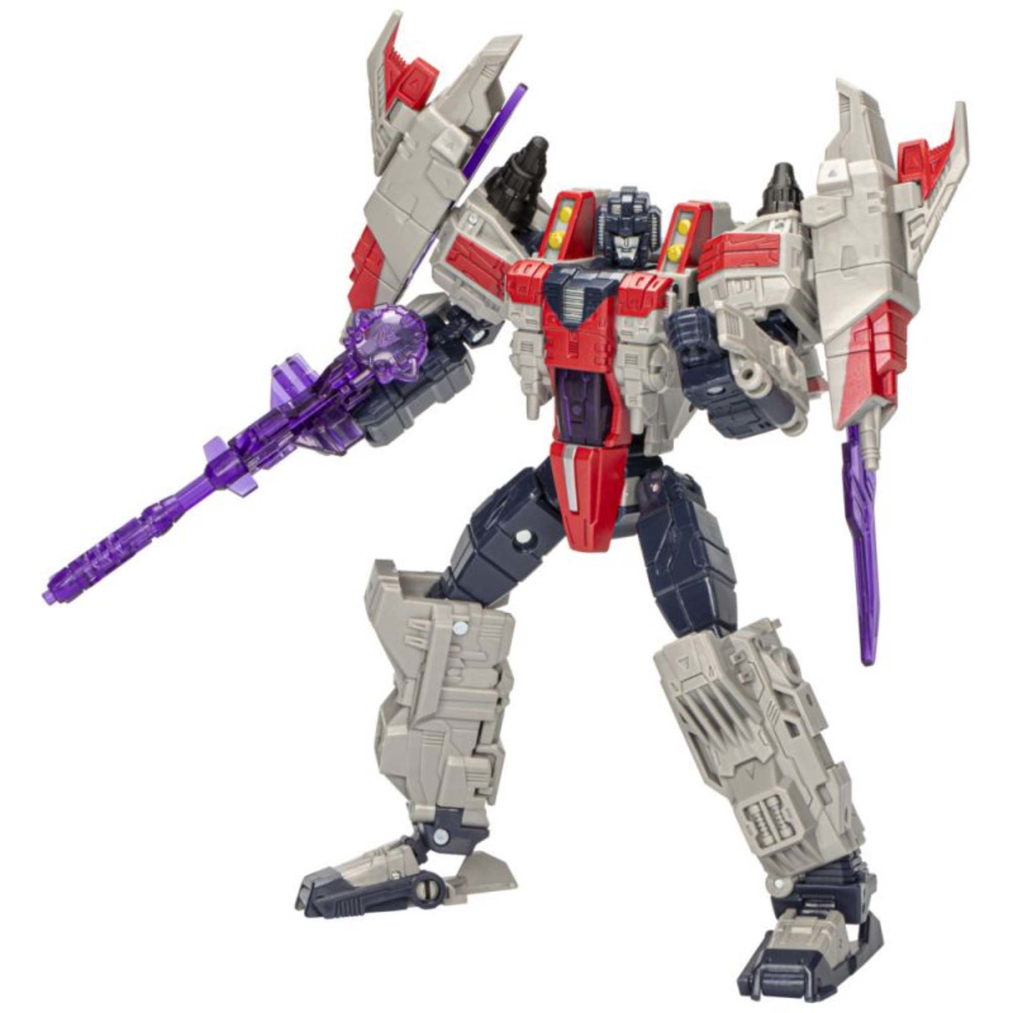 Transformers - Figura De Acción Legacy United Voyager Cybertron Universe Starscream.
