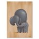 thumbnail image 1 of Cuadro en lienzo Oopsy Daisy Safari Kisses Elefante 25 x 36 cm, 1 of 1