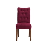 Latam Home - Silla Oviedo Tela Velvet Burdeo