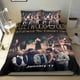 thumbnail image 1 of Fleetwood Mac Conjunto de sábanas temático, trío de piezas, cómodo y amigable con la piel, diseño único, regalo de decoración para el hogar para familiares, amigos y fans,140X210cm, 1 of 6