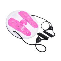 Magideal - Disc Retorcido De Cintura Núcleo Abdisador Ab Tablero Abdominal Estómago Ejercicio Uso En El Hogar Mú Mude Aeróbico Sports Anti -Slip Balancing Board Rosa