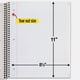 thumbnail image 3 of Cuaderno Five Star Spiral, 5 asignaturas, a rayas universitarias, 200 hojas, 3 of 9