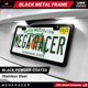 thumbnail image 2 of Marco para placa de auto Mega Racer negro mate - 1 pieza, 2 of 9