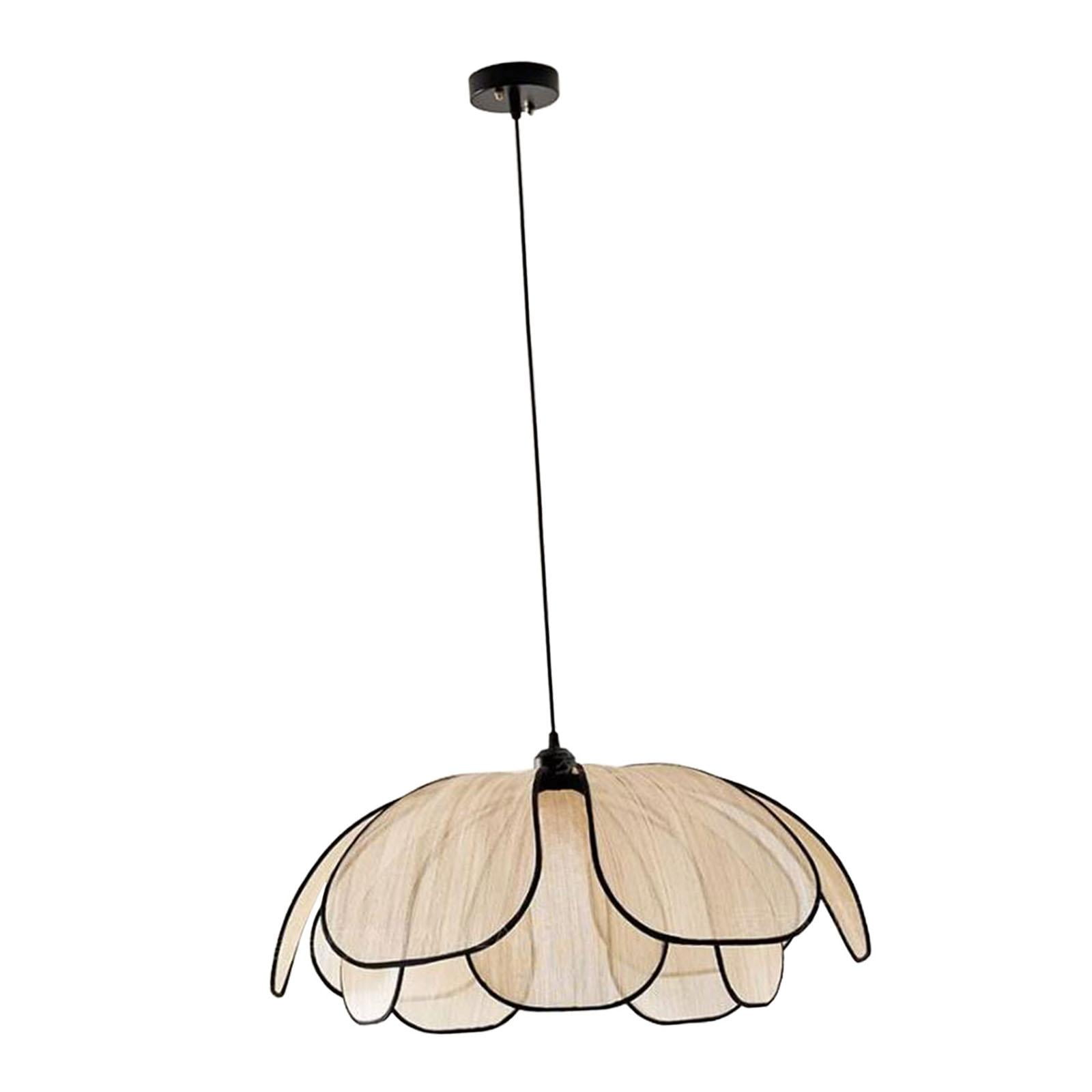 Magideal - Lámpara De Araña Bohemia Con Bombilla E26, Lámpara Colgante Nórdica Con Forma De Flor, Lámpara Colgante De Techo Para Dormitorio, Cafetería, Lavadero, 50 Centímetros