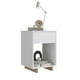 thumbnail image 2 of Velador 1 Cajon Blanco Moveli, 2 of 4