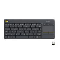 Genérico - Teclado Logitech K400 Touch Inalámbrico Negro