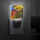 thumbnail image 4 of Crash Bandicoot Luz nocturna LED con sensor de anochecer a amanecer para dormitorio, baño, pasillo, escaleras - Lámpara LED nocturna de enchufe, 0.5W - 1 pieza, 4 of 6