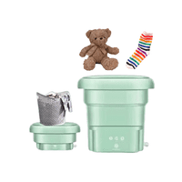 Genérico - Mini Lavadora Plegable Portátil Para Ropa Delicada Camping