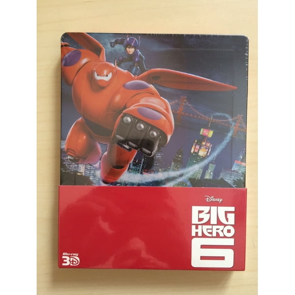 Blu-ray WALT DISNEY Big Hero 6 SteelBook Importado