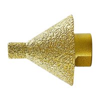 Ioensy - Broca De Biselado De Diamante M14 Para Recortar Agujeros Para Mármol, Granito, Porcelana, 38 Mm