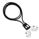 thumbnail image 1 of Correa de Nailon Tapper para AirPods – Negro/Acero Negro, 1 of 2