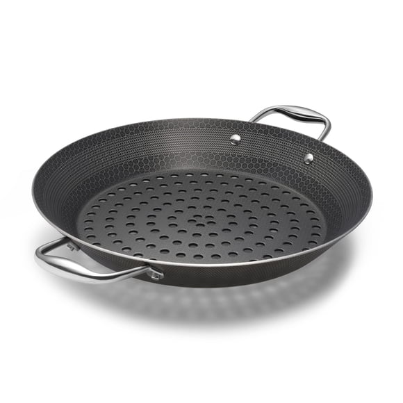 Sartén HexClad, híbrida, antiadherente, para barbacoa, lavavajillas, 900 °F