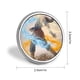 thumbnail image 2 of La leyenda de Korra-Theme Round Button Badge: Premium Metal Construction, Ideal for High-End Events 2.8 cm, 2 of 6