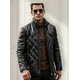 thumbnail image 1 of Chaqueta de Cuero Genuino Caballeros Hombre Invierno Style, 1 of 3