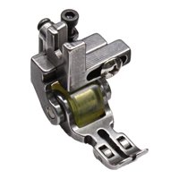 Magideal - Prensatelas Para Máquina De Coser Industrial, Prensatelas Auxiliar, Prensatelas De Rueda De Rodillo Duradero Fácil De Usar Para Tela Gruesa Rueda De Goma