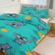 thumbnail image 1 of Stitch Print Bedding Set Pattern Duvet Cove Set 3 Pieces 1 Quilt Cover And 2 Pillowcases for Women Men Teens, 1 of 5