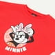 thumbnail image 3 of Polerón Cerrado Niña Rojo Cara Minnie Disney, 3 of 4