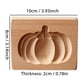 thumbnail image 1 of 1pc, Pumpkin Wooden Cookie Cutter, Cookie Embossing Mold, 3D DIY Shapes Stamp Biscuit Moulds, For Cake Decorating, Dessert, Chocolate, Sugar Craft, Kitchen Baking Tools, Halloween Decor, Thanksgiving, 1 of 2