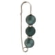 thumbnail image 4 of abs perlas rhinestone espaciador perlas seguridad pin broche clip bufanda sombrero verde, 4 of 5