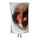 thumbnail image 3 of Monchhichi Toalla de playa de secado rápido con diseño temático, regalo para mujeres y niñas, ideal para cumpleaños, fans, amantes de la música, uso en la playa o al aire libre,78*180cm, 3 of 6